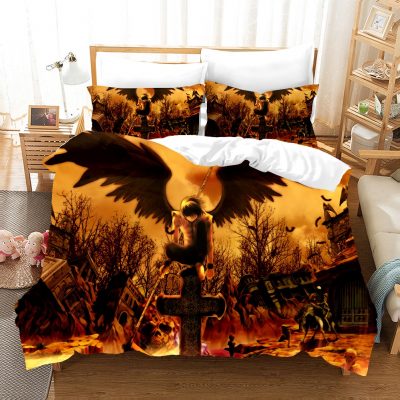 Death Note Bedding Set Japan Popular Anime Duvet Cover Sets Comforter Bed Linen Twin Queen King - Death Note Shop