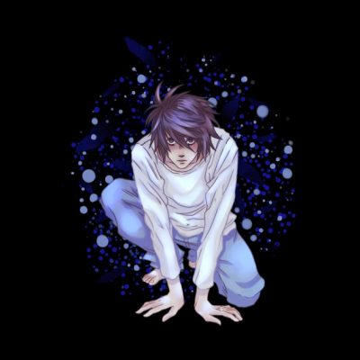 L Lawliet Death Note Throw Pillow Official Luffy Merch