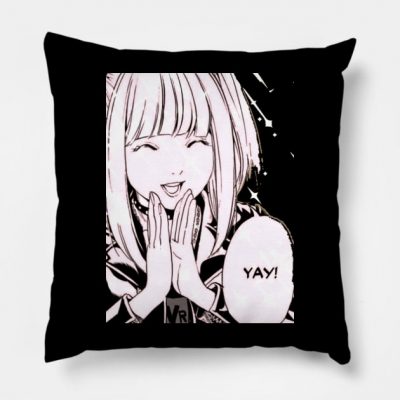 Misa Amane Yay Throw Pillow Official Luffy Merch