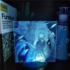 3d Lamp Anime Death Note MisaMisa Rem LED Night Light Colorful Manga Gadget Bedroom Decor Table 5 - Death Note Shop