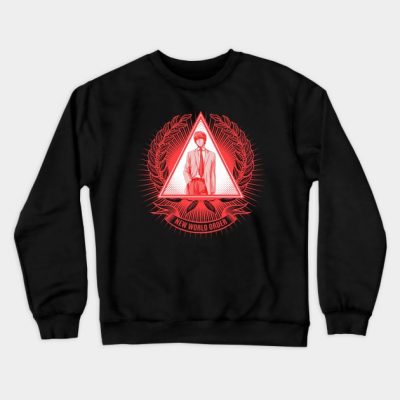 Yagami Light New World Order Design Crewneck Sweatshirt Official Haikyuu Merch