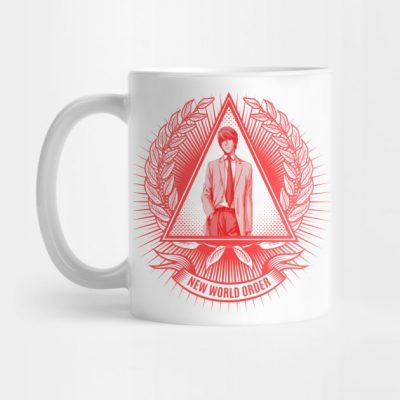 Yagami Light New World Order Design Mug Official Haikyuu Merch