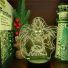 DEATH NOTE Ryuk 3D Lamp Led Night Light Anime Cartoon Lampara for Bedroom Decoration Kid Cool 4 - Death Note Shop
