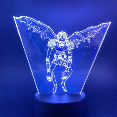 Figutto Figma Anime Death Note Character Ryuk 3D illusion LED Night Light Cartoon Desk Lamp Home 1 - Death Note Shop